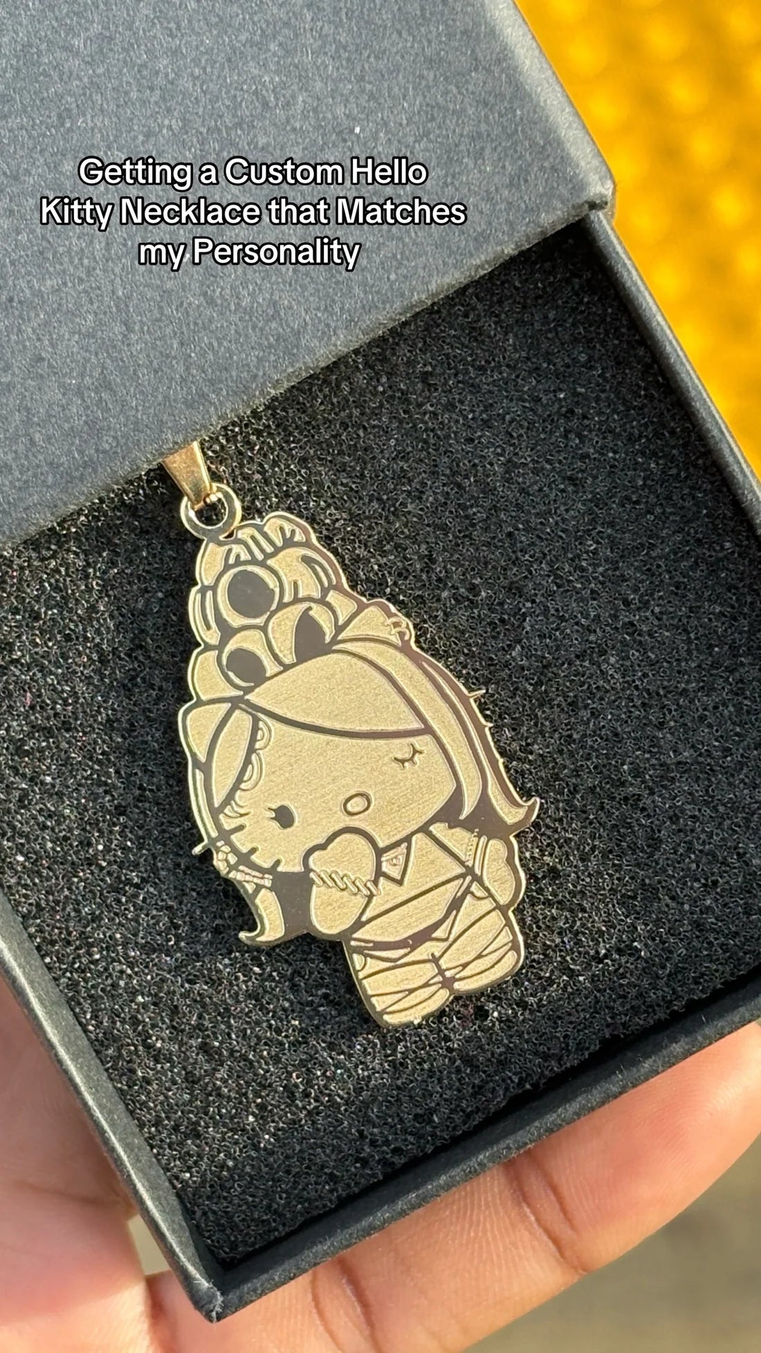 Custom Hello Kitty Necklace