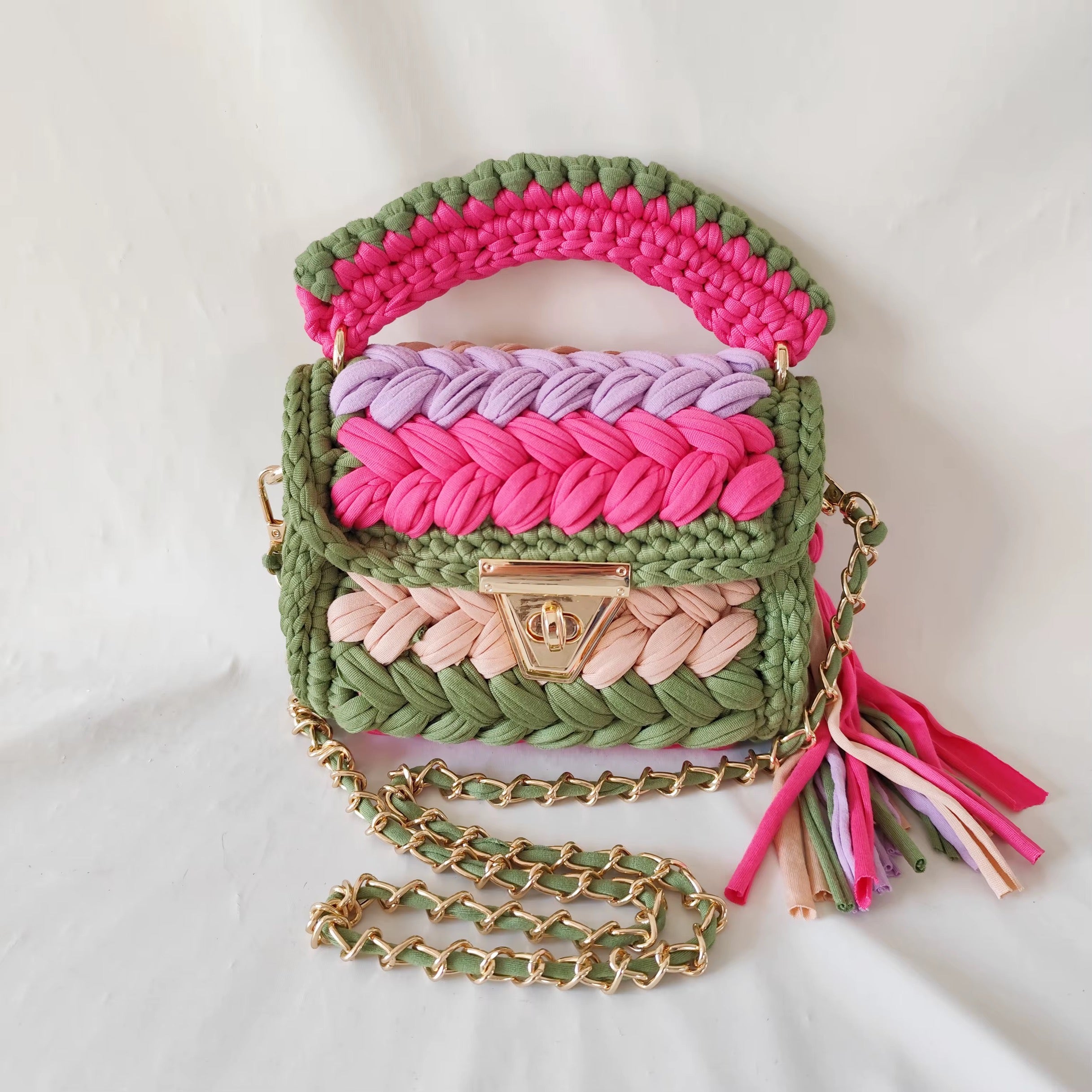 Custom Crochet Handbag