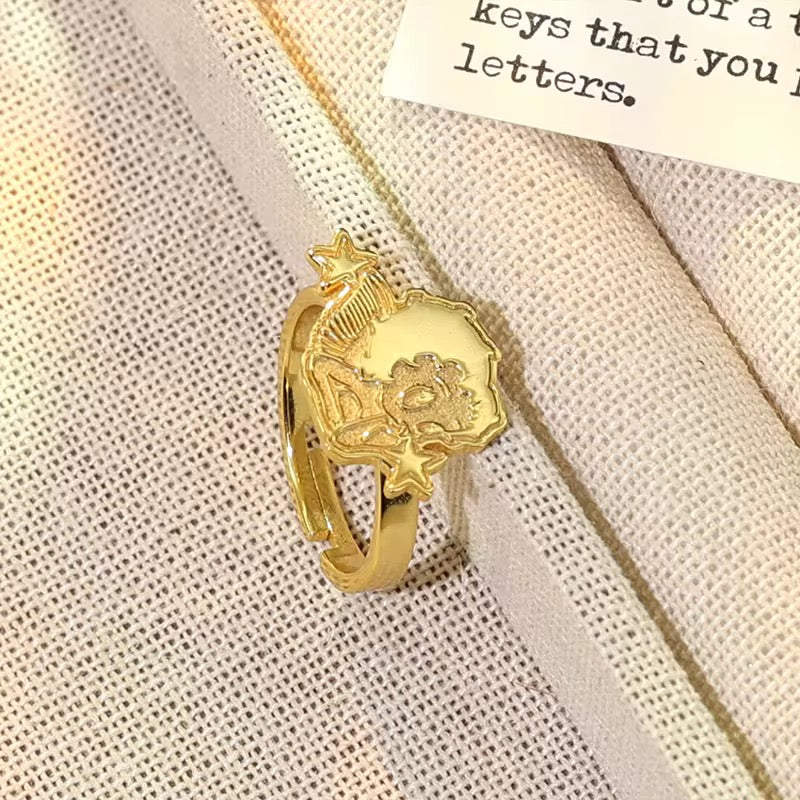 Betty Boop Angel Ring