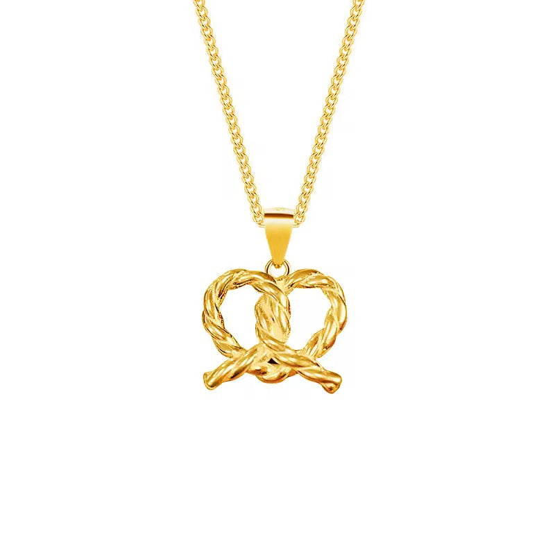 Custom Pretzel Necklace