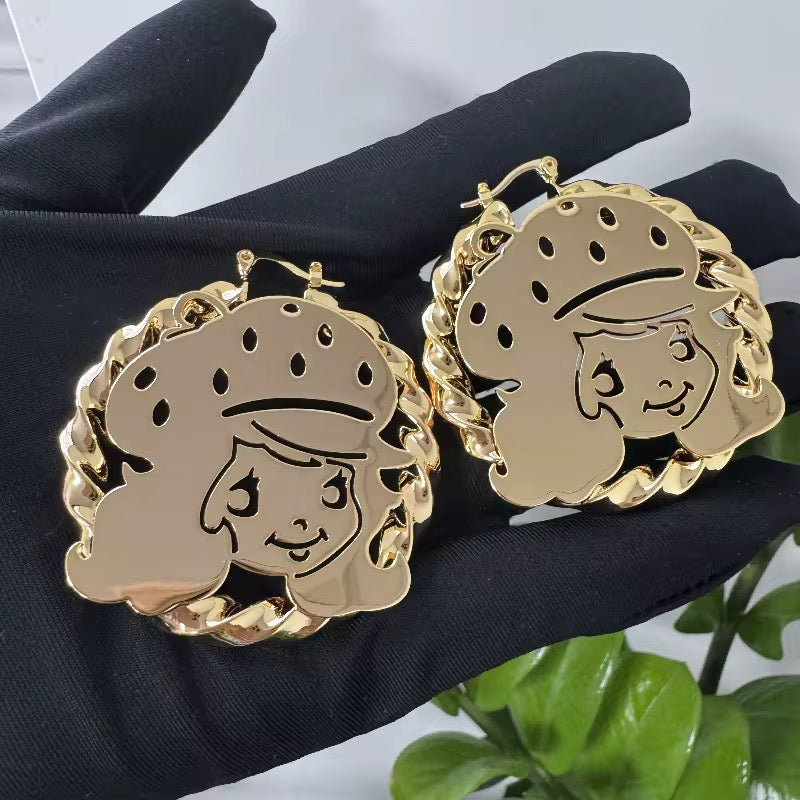 Custom Strawberry Shortcake Earrings