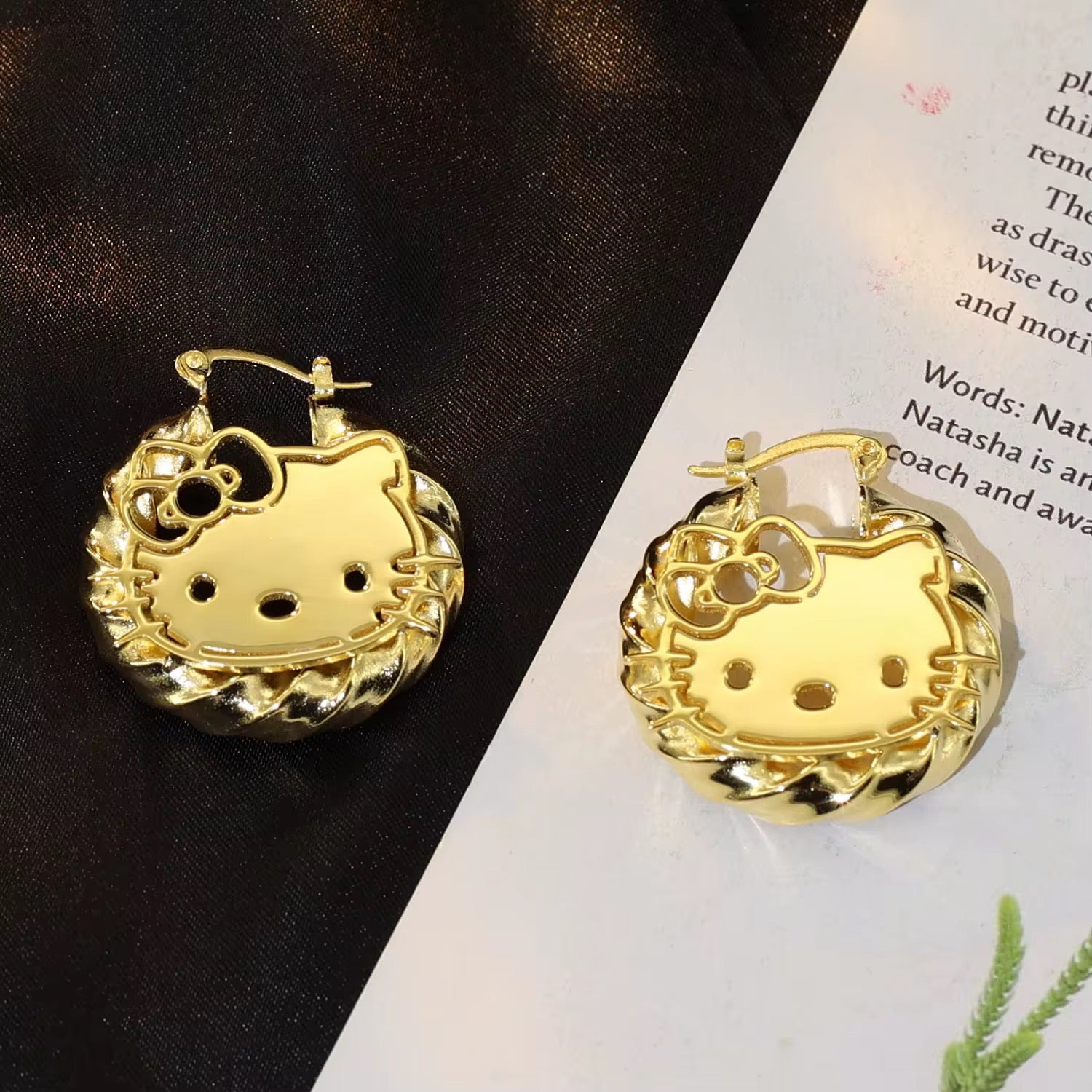 Custom Hello Kitty Earrings