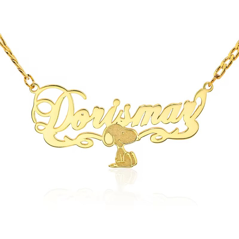 Custom Snoopy Necklace