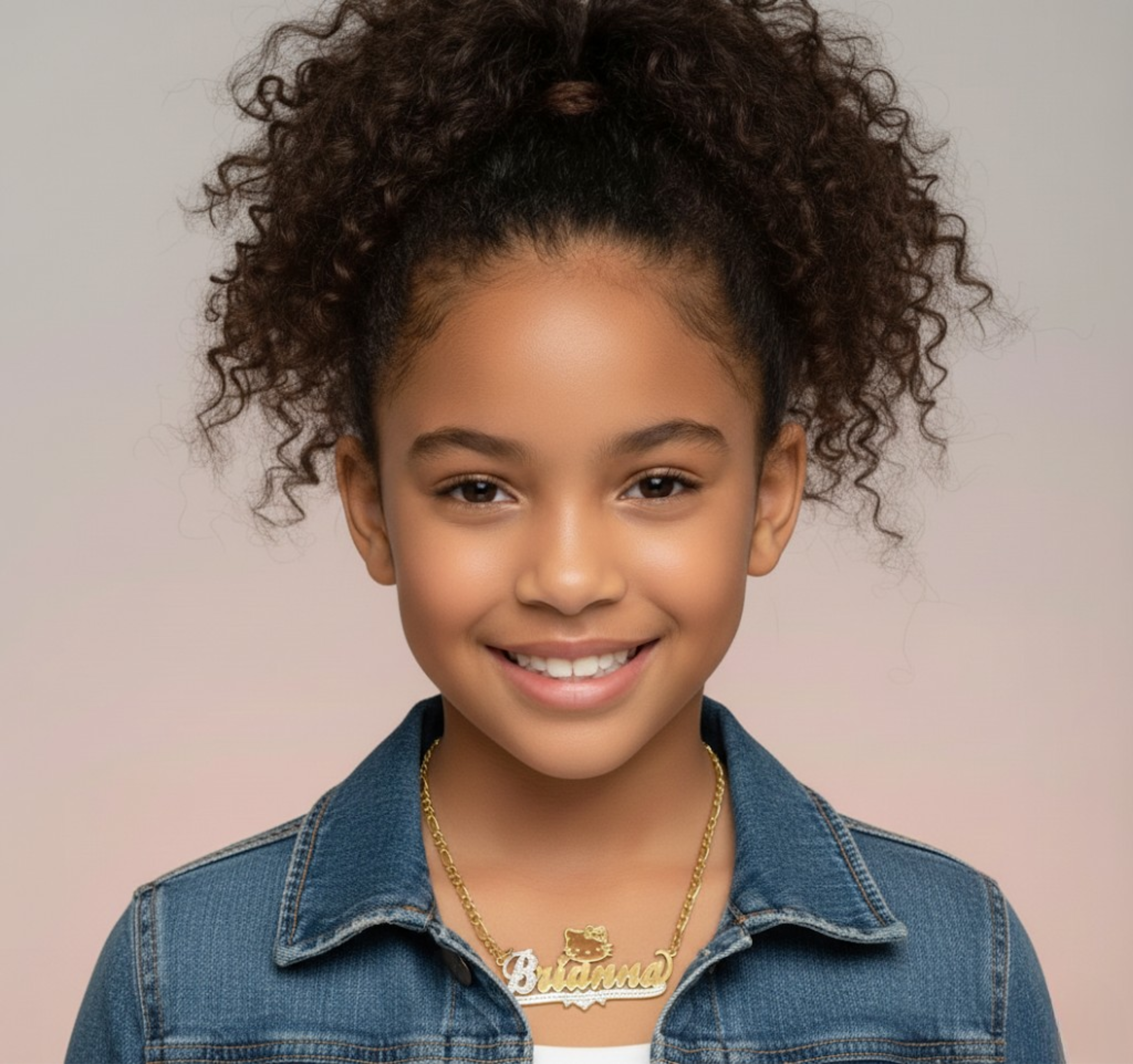 Hello Kitty Nameplate Necklace