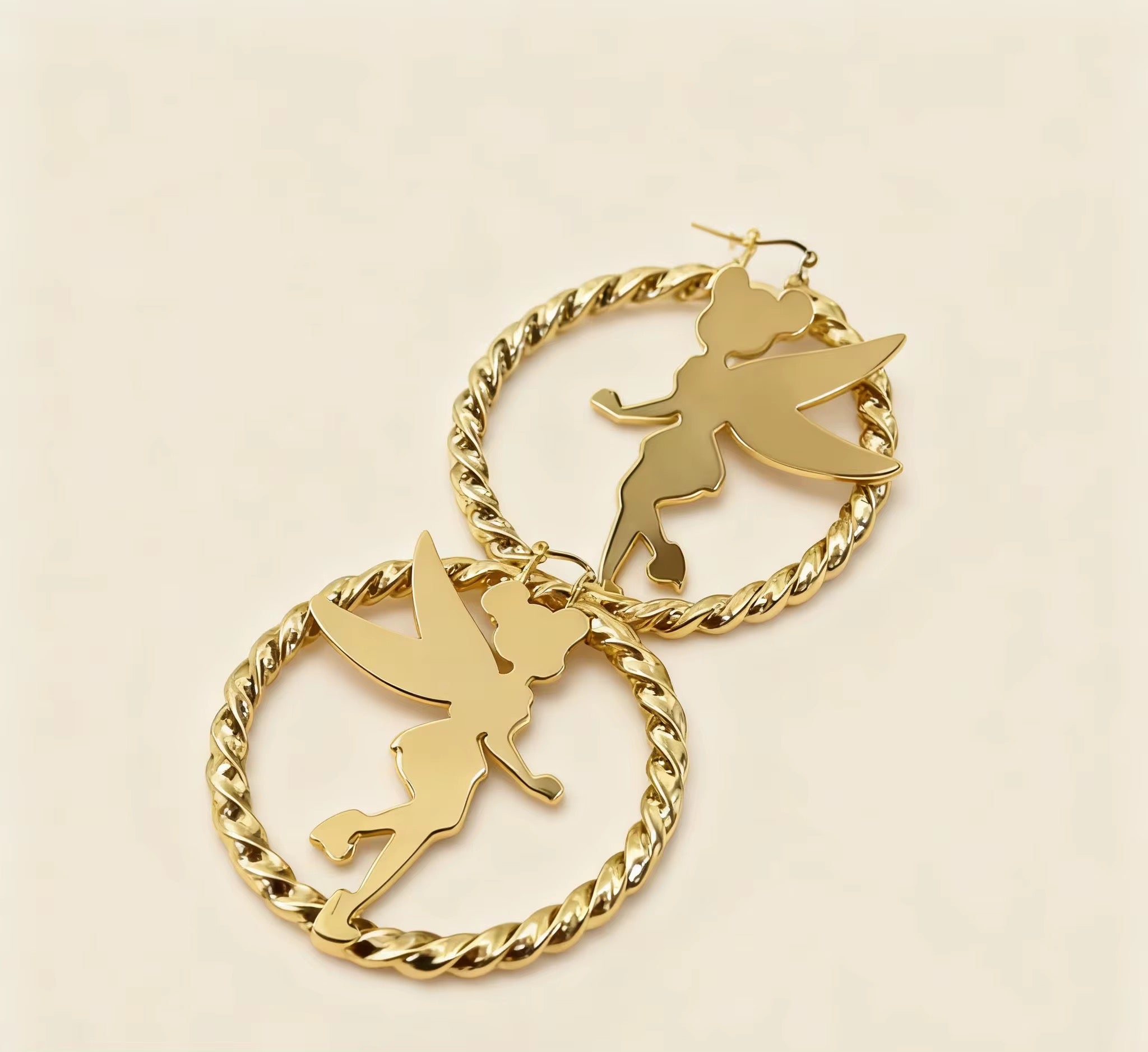 Custom Tinkerbell Earrings