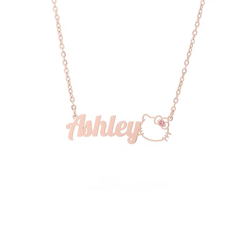 Custom Hello Kitty Necklace