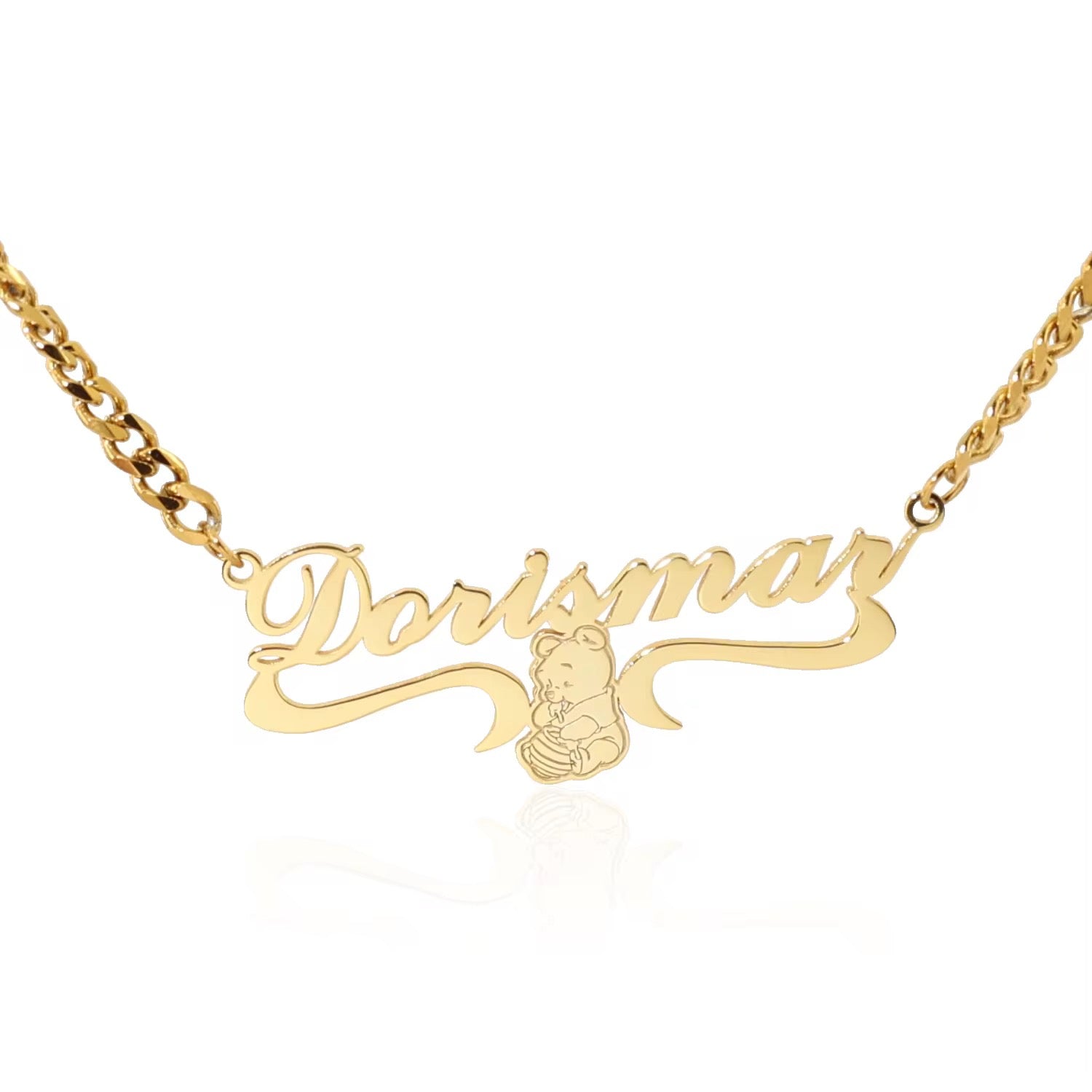 Custom Winnie The Pooh Necklace