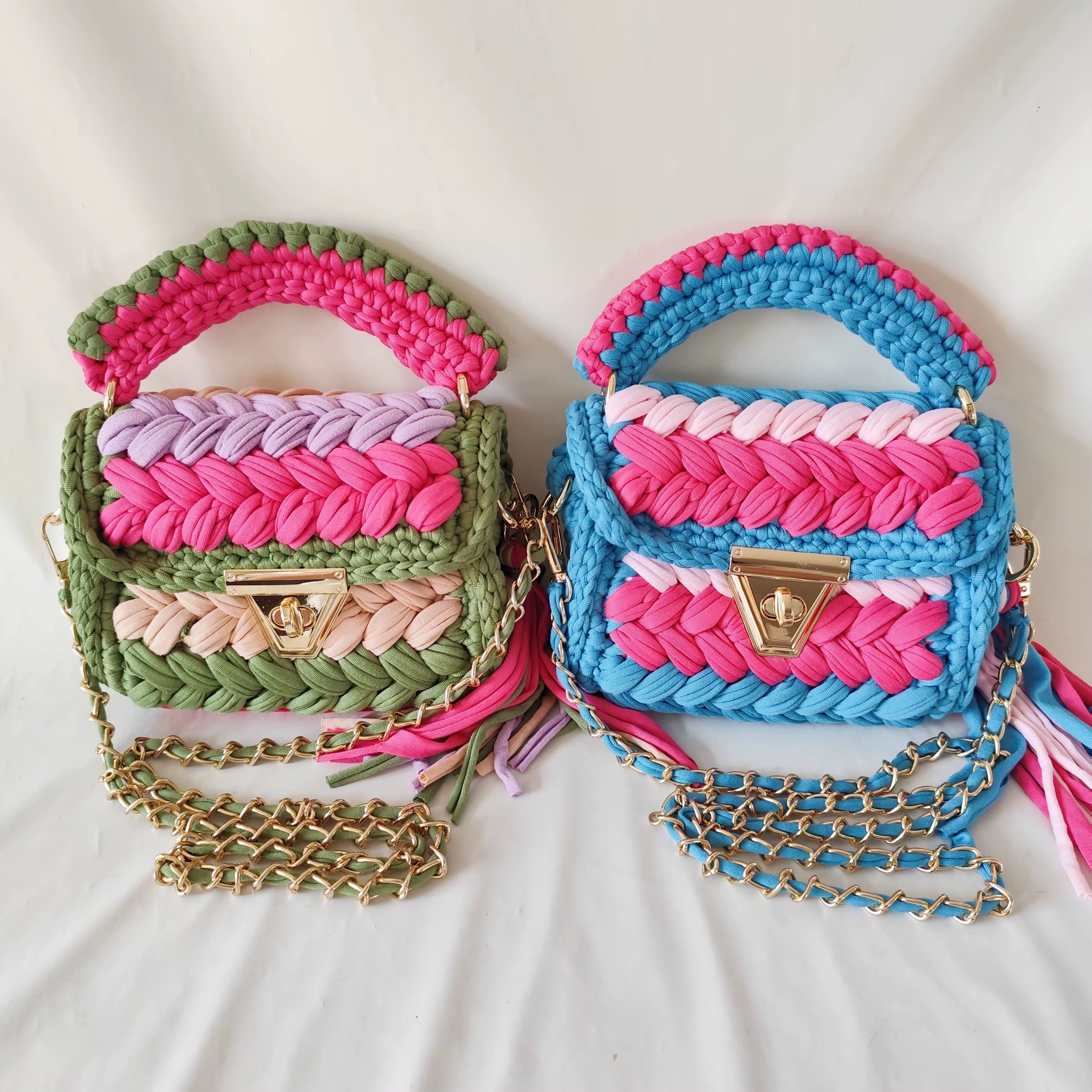 Custom Crochet Handbag
