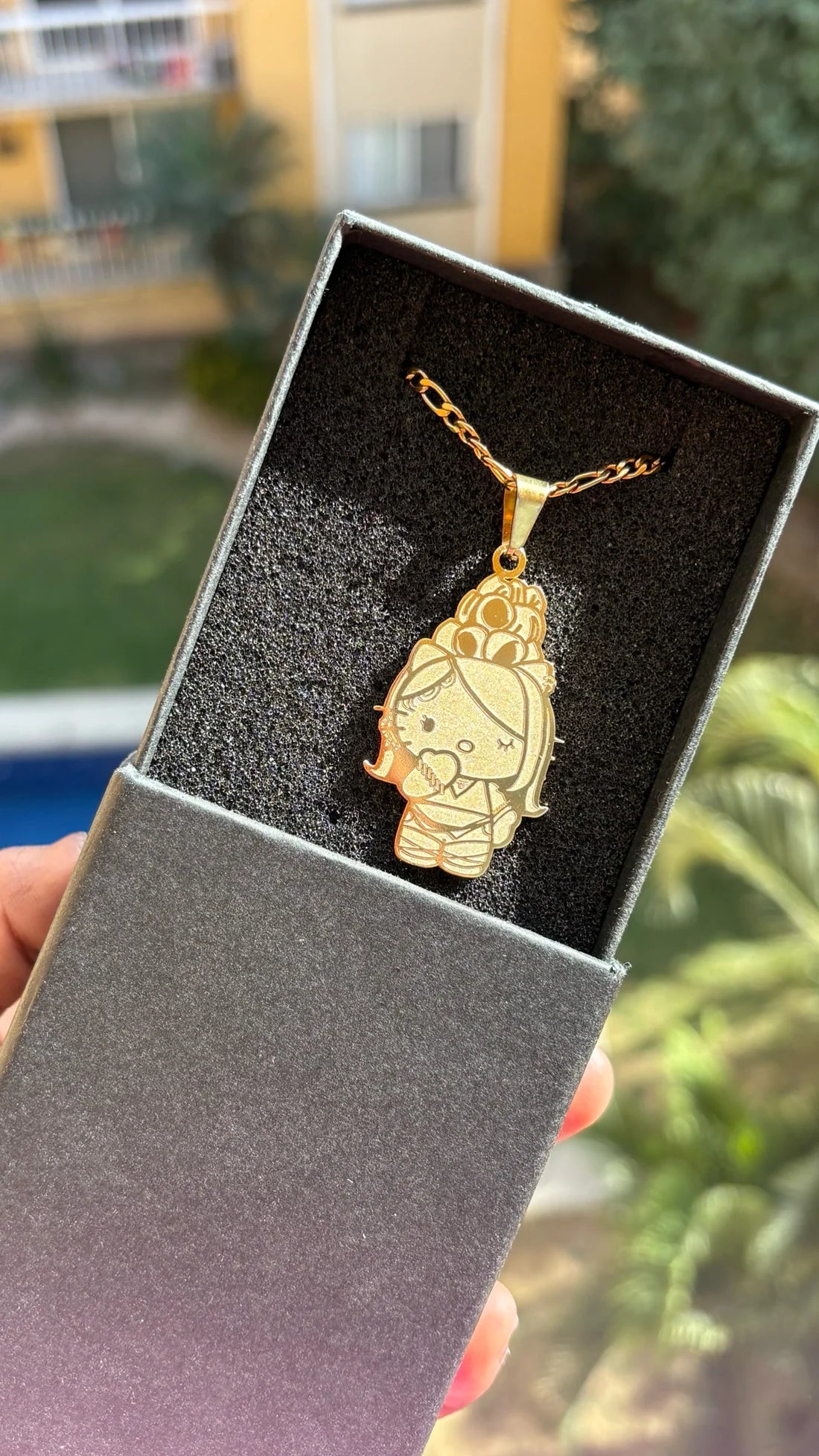 Custom Hello Kitty Necklace