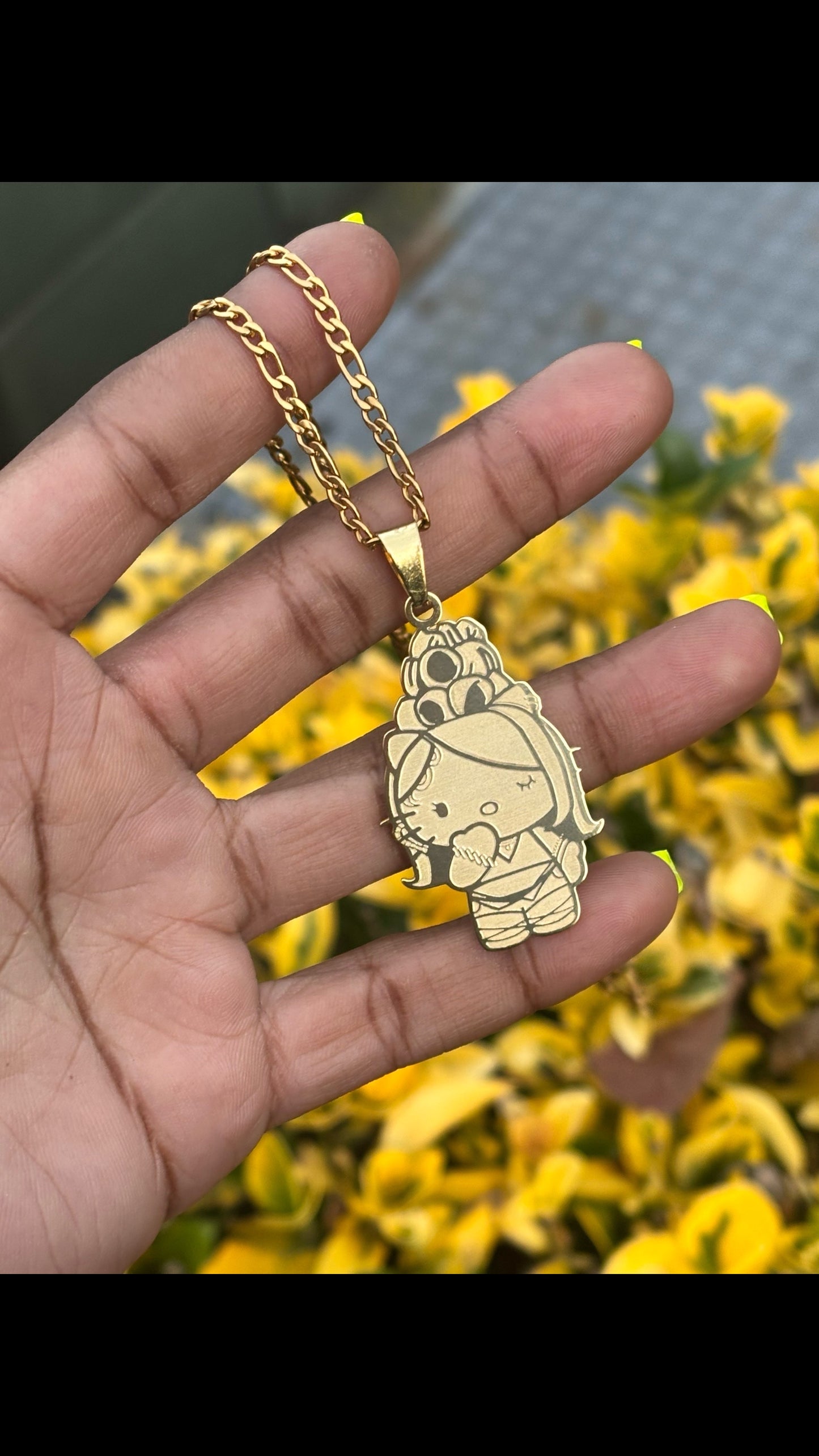 Custom Hello Kitty Necklace