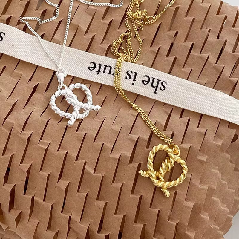 Custom Pretzel Necklace