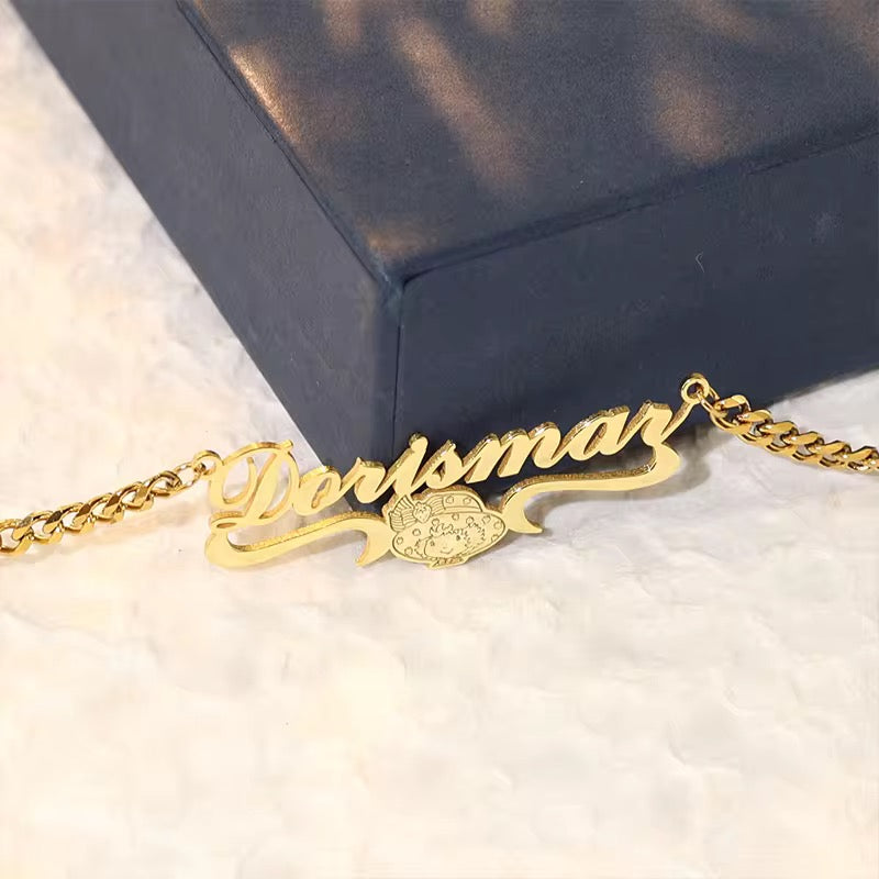 Custom Strawberry Shortcake Necklace