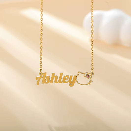 Custom Hello Kitty Necklace