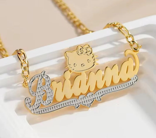 Custom Hello Kitty Necklace