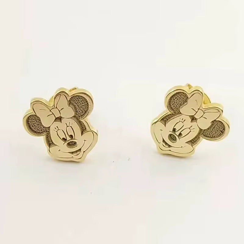 Minnie Mouse Studs