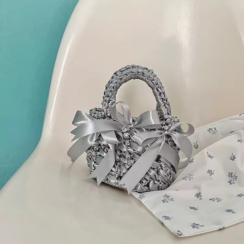 UNIQ Mini Ribbon Crochet Bag
