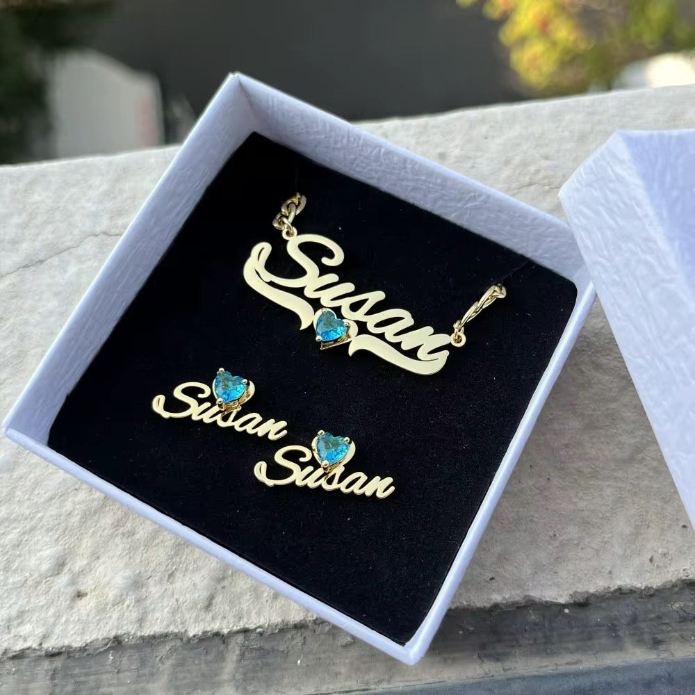 Birthstone Jewelry Set