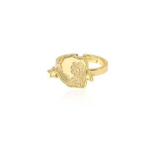Betty Boop Angel Ring