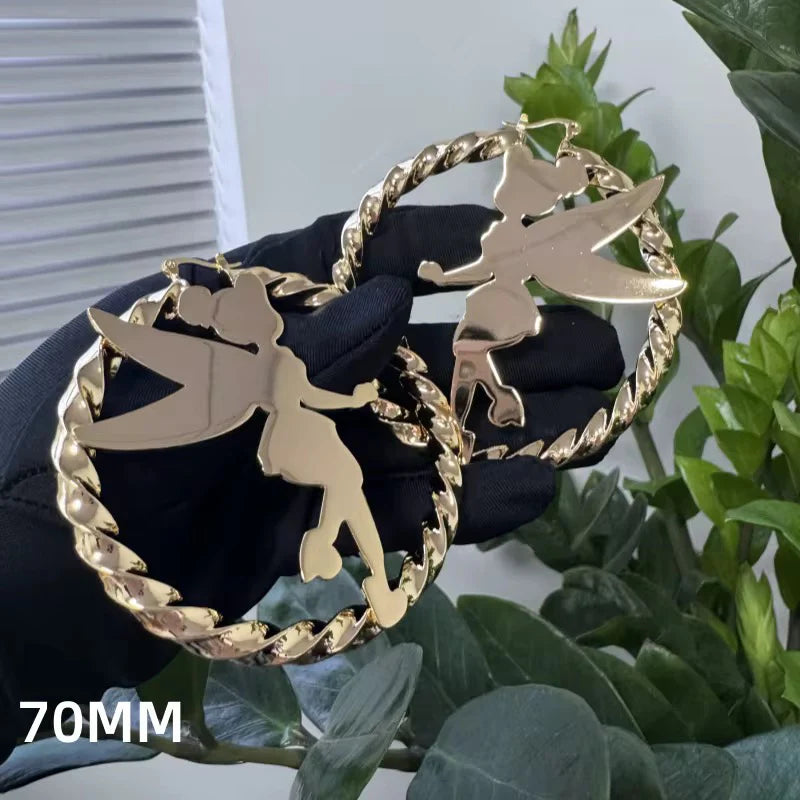 Custom Tinkerbell Earrings