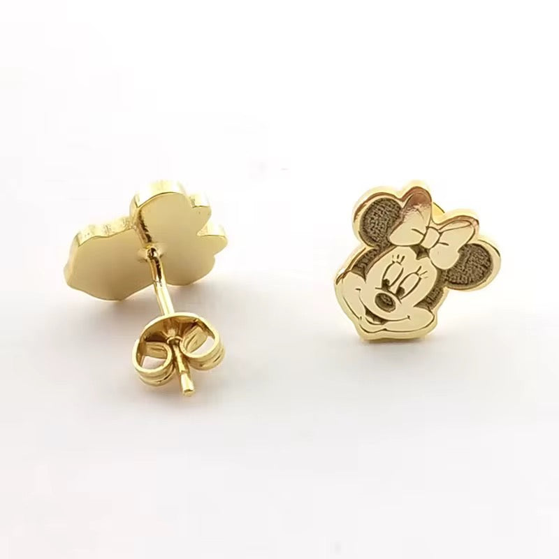 Minnie Mouse Studs