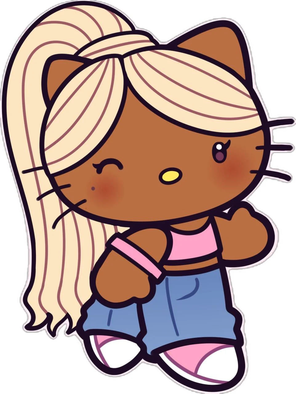 Custom Hello Kitty Necklace