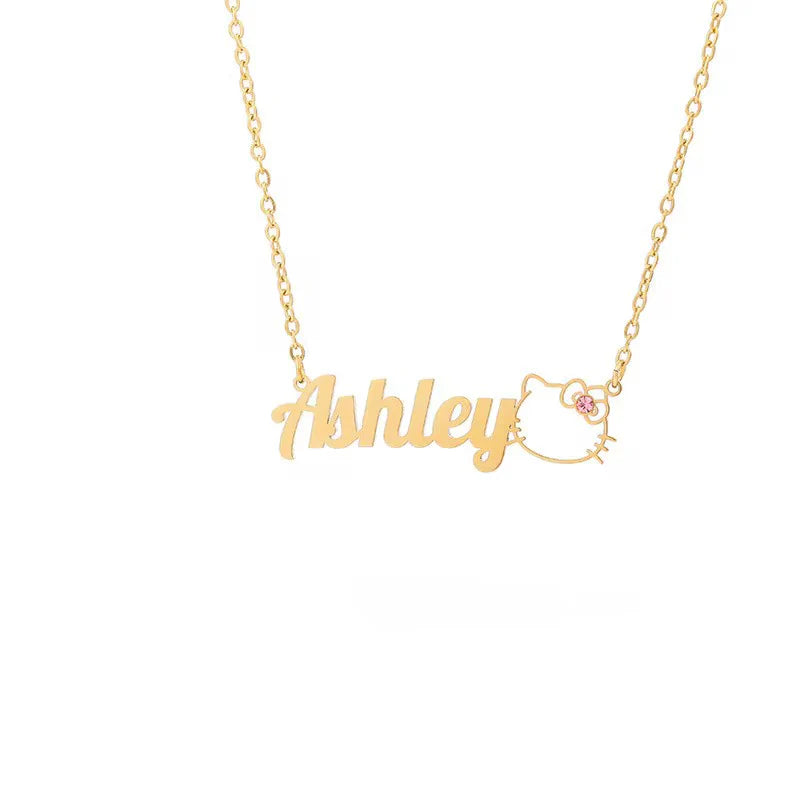 Custom Hello Kitty Necklace