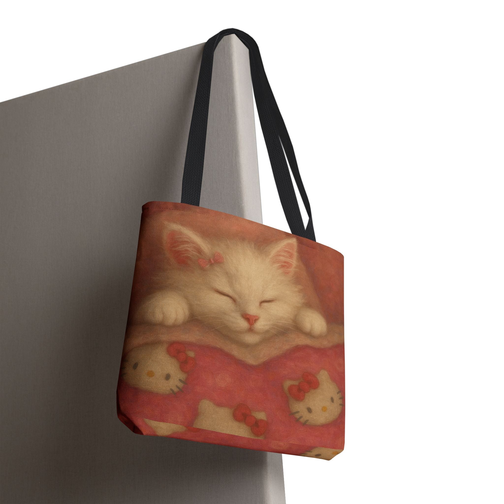 Custom Hello Kitten Tote Bag