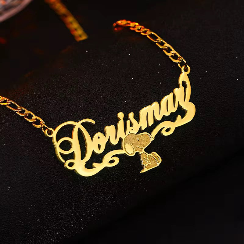 Custom Snoopy Necklace