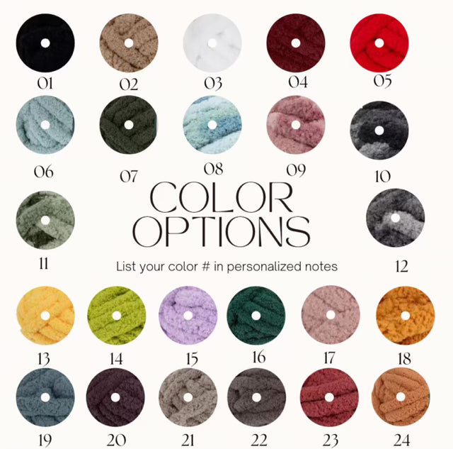 Chunky Crochet Cardigan (Long)