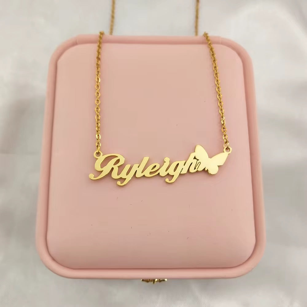 Custom Nameplate Necklace
