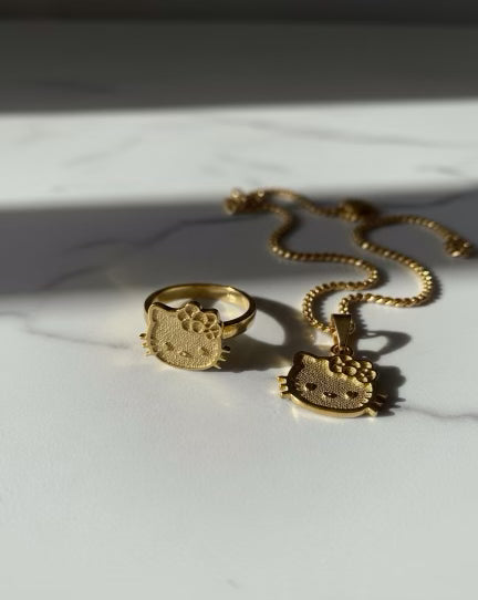 Hello Kitty Jewelry Set