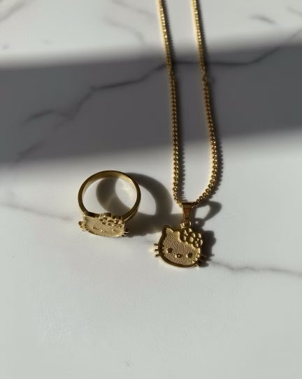 Hello Kitty Jewelry Set